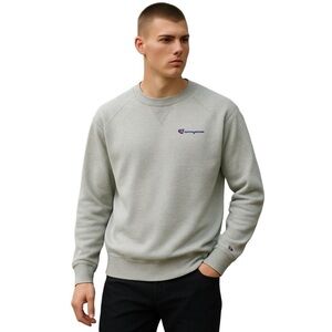 Champion  Powerblend Classic sweatshirt grey crewneck Style GF567 Size M